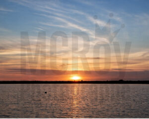 Un autre coucher de soleil sur la mer